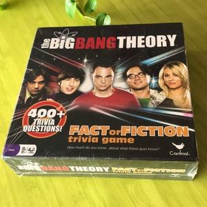 FREE Big Bang Theory trivia game sealed unopened